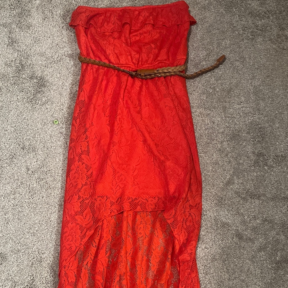Orange Summer Dress